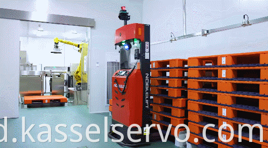 AGV servo motor